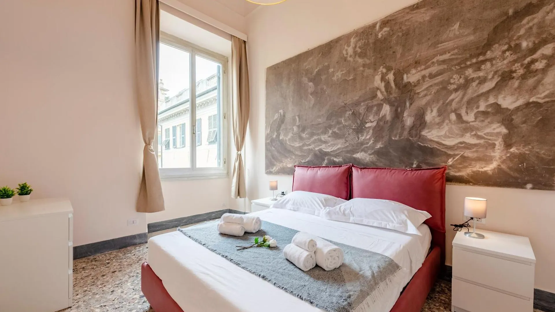 Wonderful Flat - Historic Center - Happy Rentals Genoa Apartment