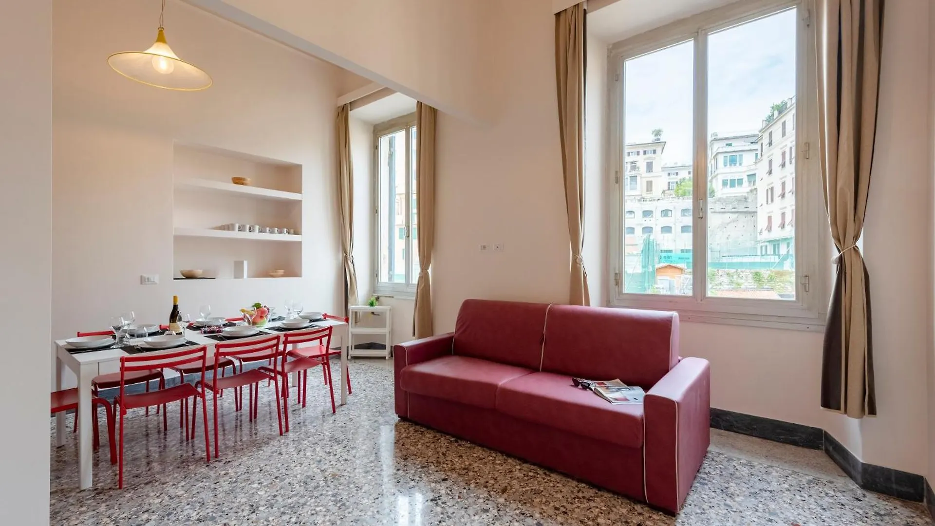 Apartment Wonderful Flat - Historic Center - Happy Rentals Genoa Italy